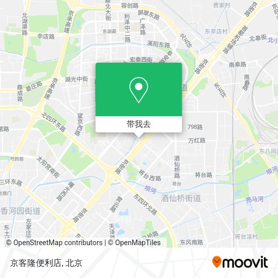 京客隆便利店地图
