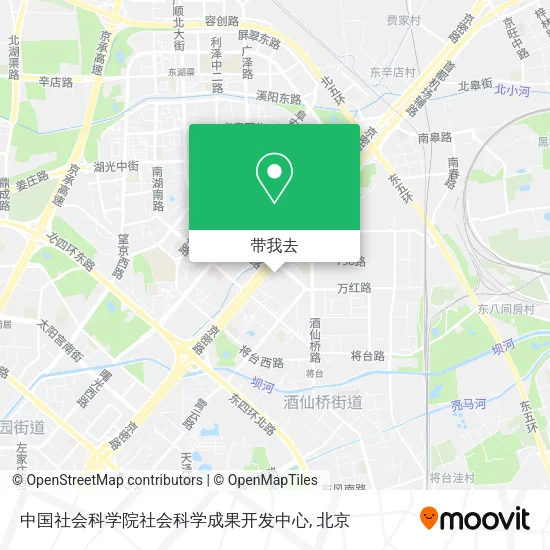 中国社会科学院社会科学成果开发中心地图
