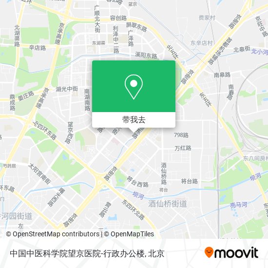 中国中医科学院望京医院-行政办公楼地图