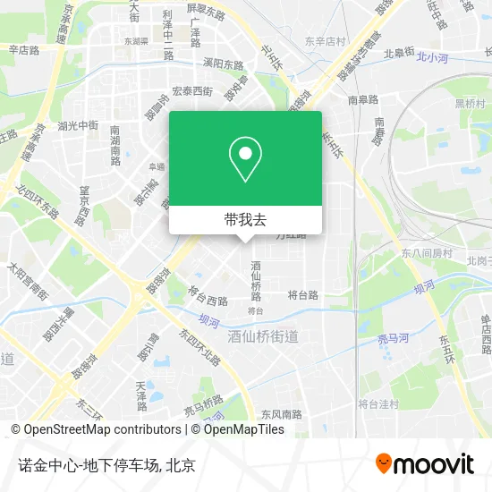诺金中心-地下停车场地图
