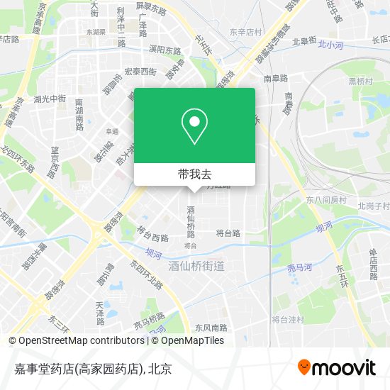 嘉事堂药店(高家园药店)地图