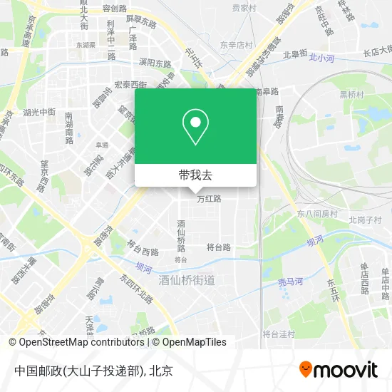 中国邮政(大山子投递部)地图