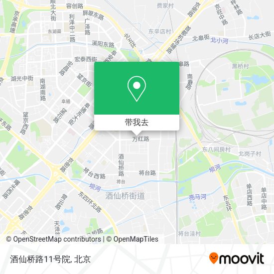 酒仙桥路11号院地图
