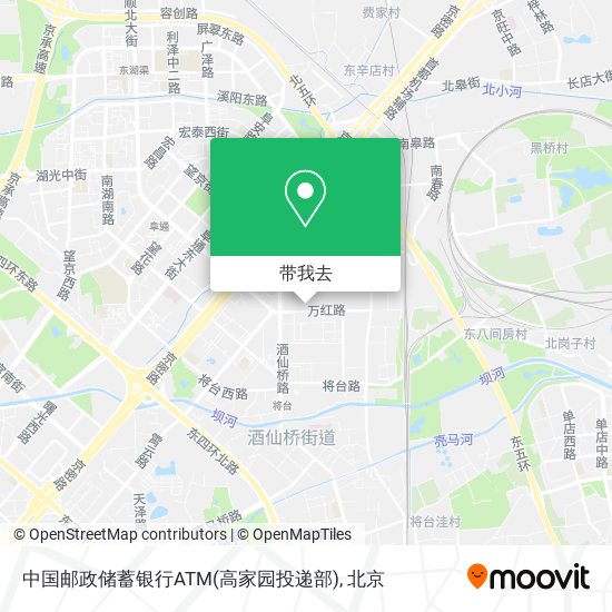 中国邮政储蓄银行ATM(高家园投递部)地图