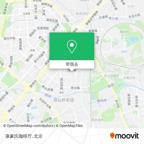 康豪氏咖啡厅地图