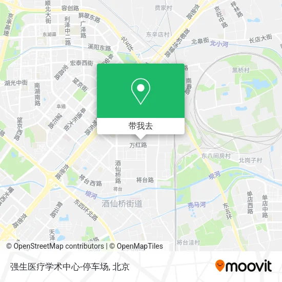 强生医疗学术中心-停车场地图