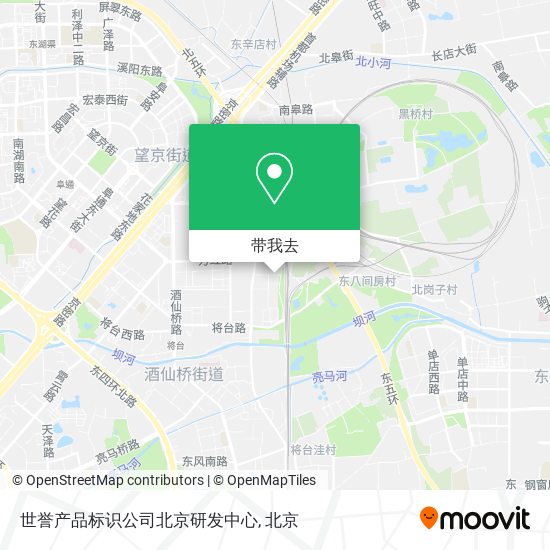 世誉产品标识公司北京研发中心地图