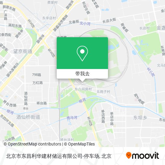 北京市东昌利华建材储运有限公司-停车场地图