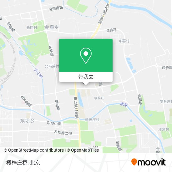 楼梓庄桥地图