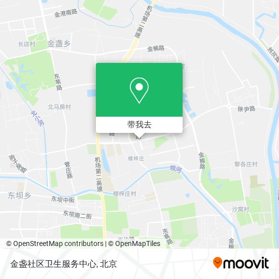 金盏社区卫生服务中心地图