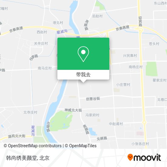 韩尚绣美颜堂地图