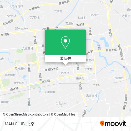 MAN CLUB地图