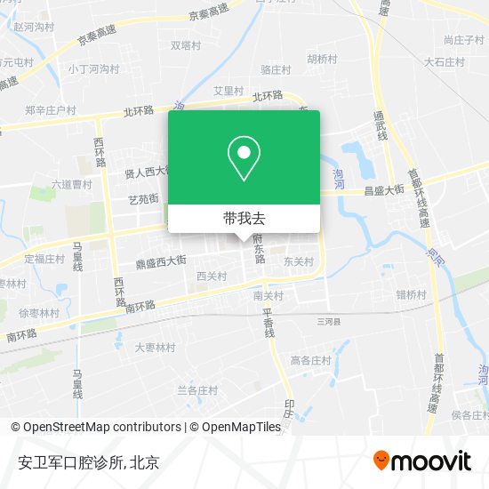 安卫军口腔诊所地图