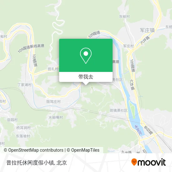 普拉托休闲度假小镇地图