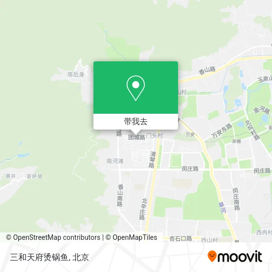 三和天府烫锅鱼地图