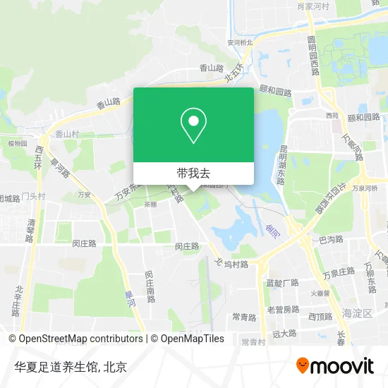 华夏足道养生馆地图