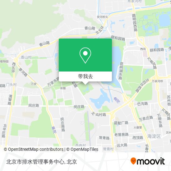 北京市排水管理事务中心地图