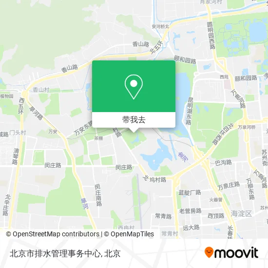 北京市排水管理事务中心地图