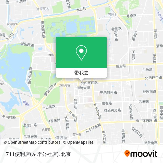 711便利店(左岸公社店)地图