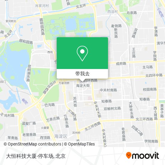 大恒科技大厦-停车场地图