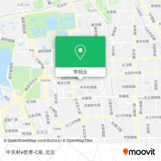 中关村e世界-C座地图