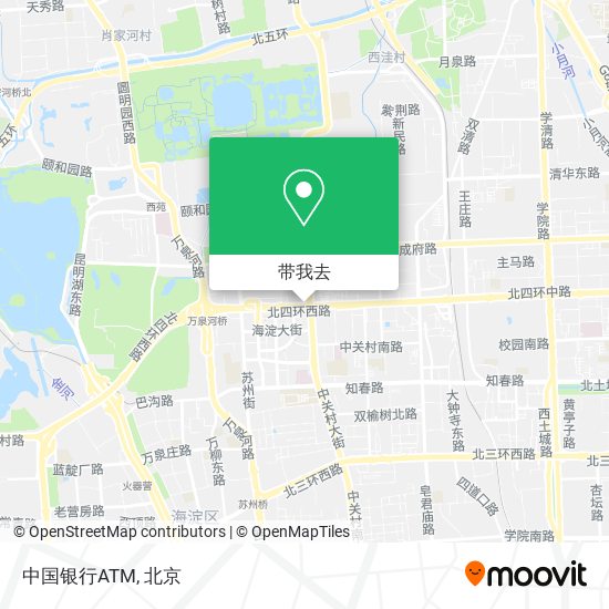 中国银行ATM地图