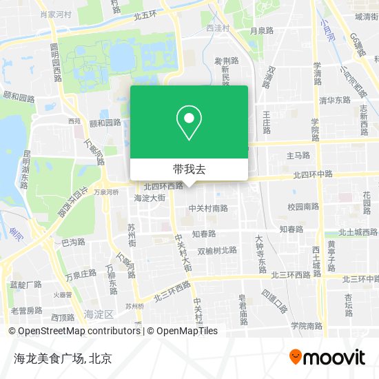 海龙美食广场地图