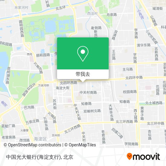 中国光大银行(海淀支行)地图