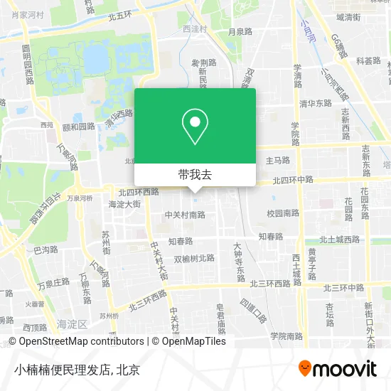 小楠楠便民理发店地图