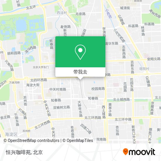 恒兴咖啡苑地图