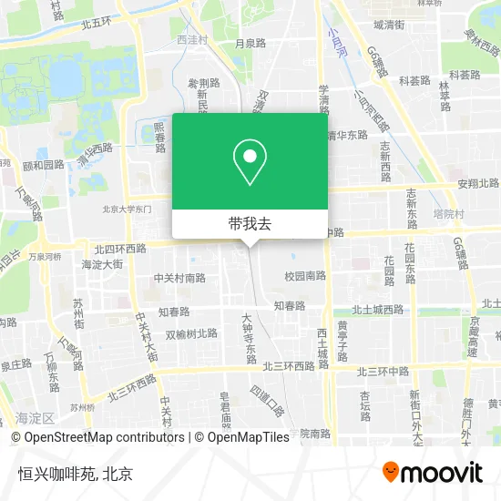 恒兴咖啡苑地图