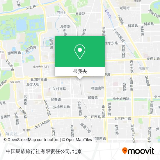 中国民族旅行社有限责任公司地图
