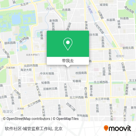 软件社区-城管监察工作站地图