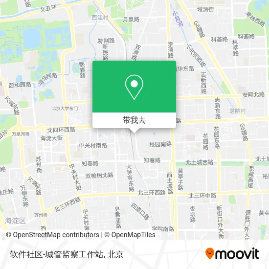 软件社区-城管监察工作站地图