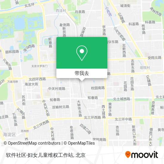 软件社区-妇女儿童维权工作站地图
