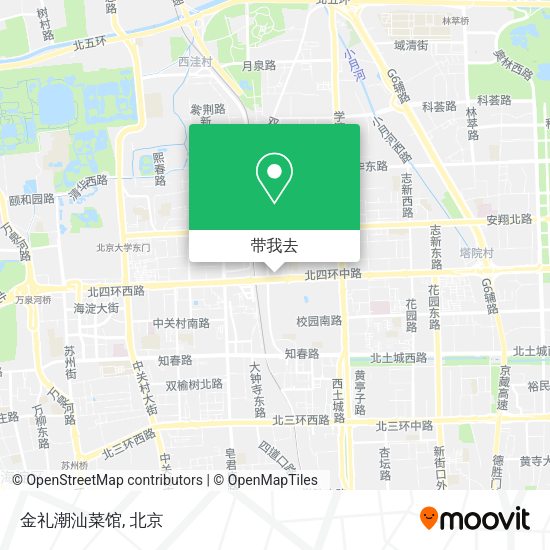 金礼潮汕菜馆地图