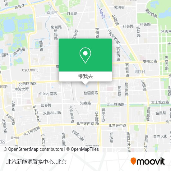 北汽新能源置换中心地图