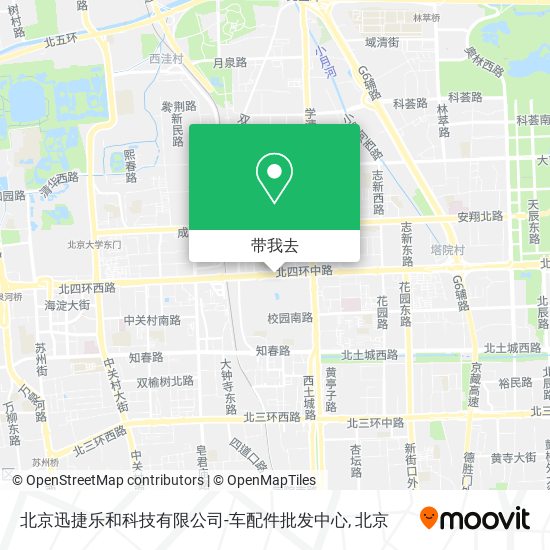 北京迅捷乐和科技有限公司-车配件批发中心地图