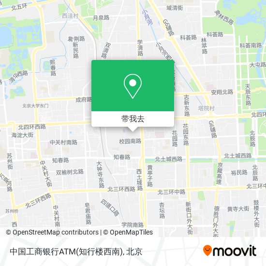 中国工商银行ATM(知行楼西南)地图