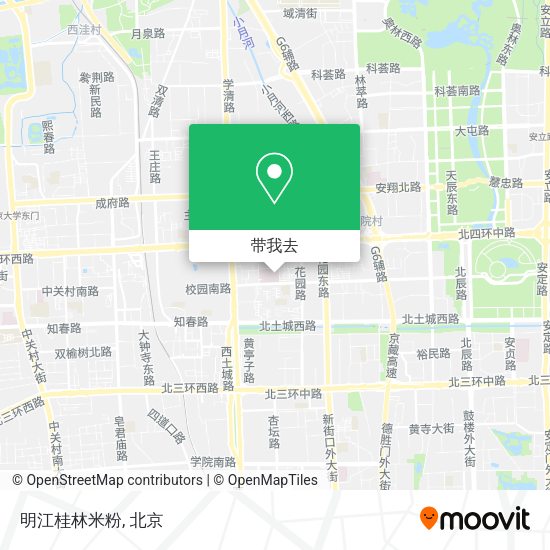 明江桂林米粉地图