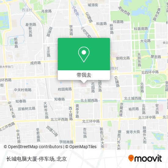 长城电脑大厦-停车场地图