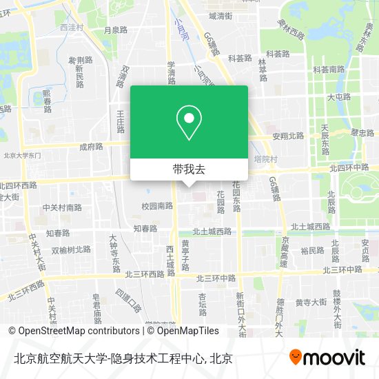北京航空航天大学-隐身技术工程中心地图