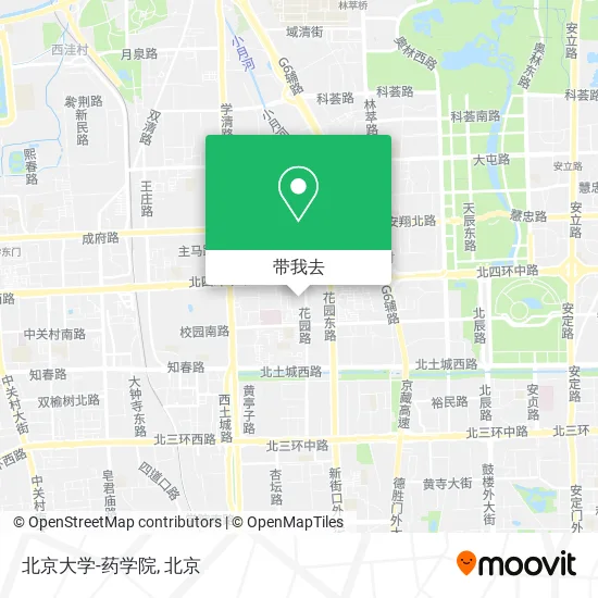 北京大学-药学院地图