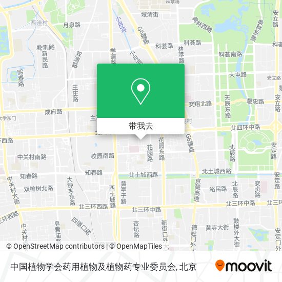 中国植物学会药用植物及植物药专业委员会地图