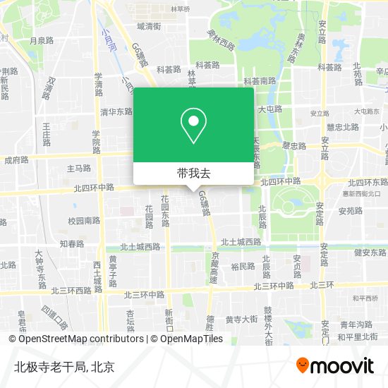 北极寺老干局地图