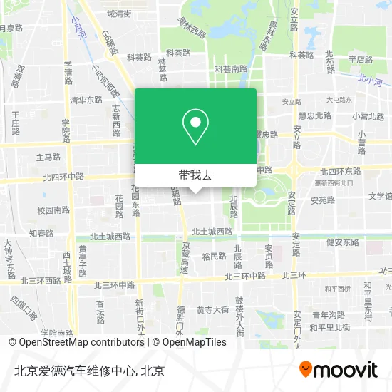 北京爱德汽车维修中心地图