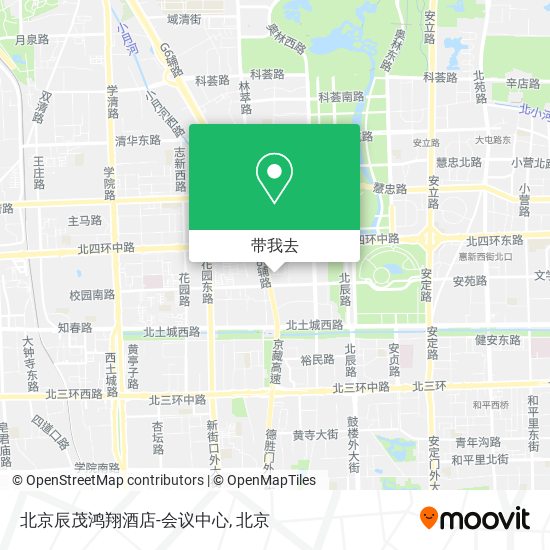 北京辰茂鸿翔酒店-会议中心地图