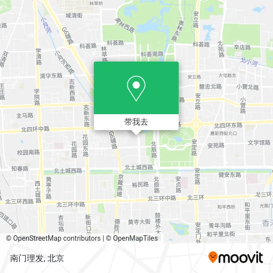 南门理发地图