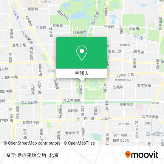 奈斯博迪健康会所地图