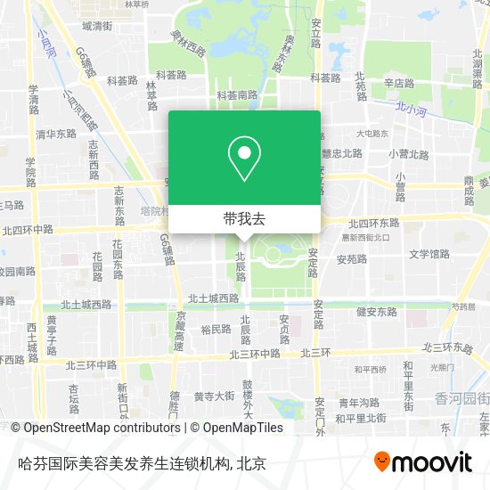 哈芬国际美容美发养生连锁机构地图